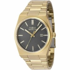 Invicta Speedway 48397 Mens 40mm Charcoal Dial Quartz Stainless Steel Watch