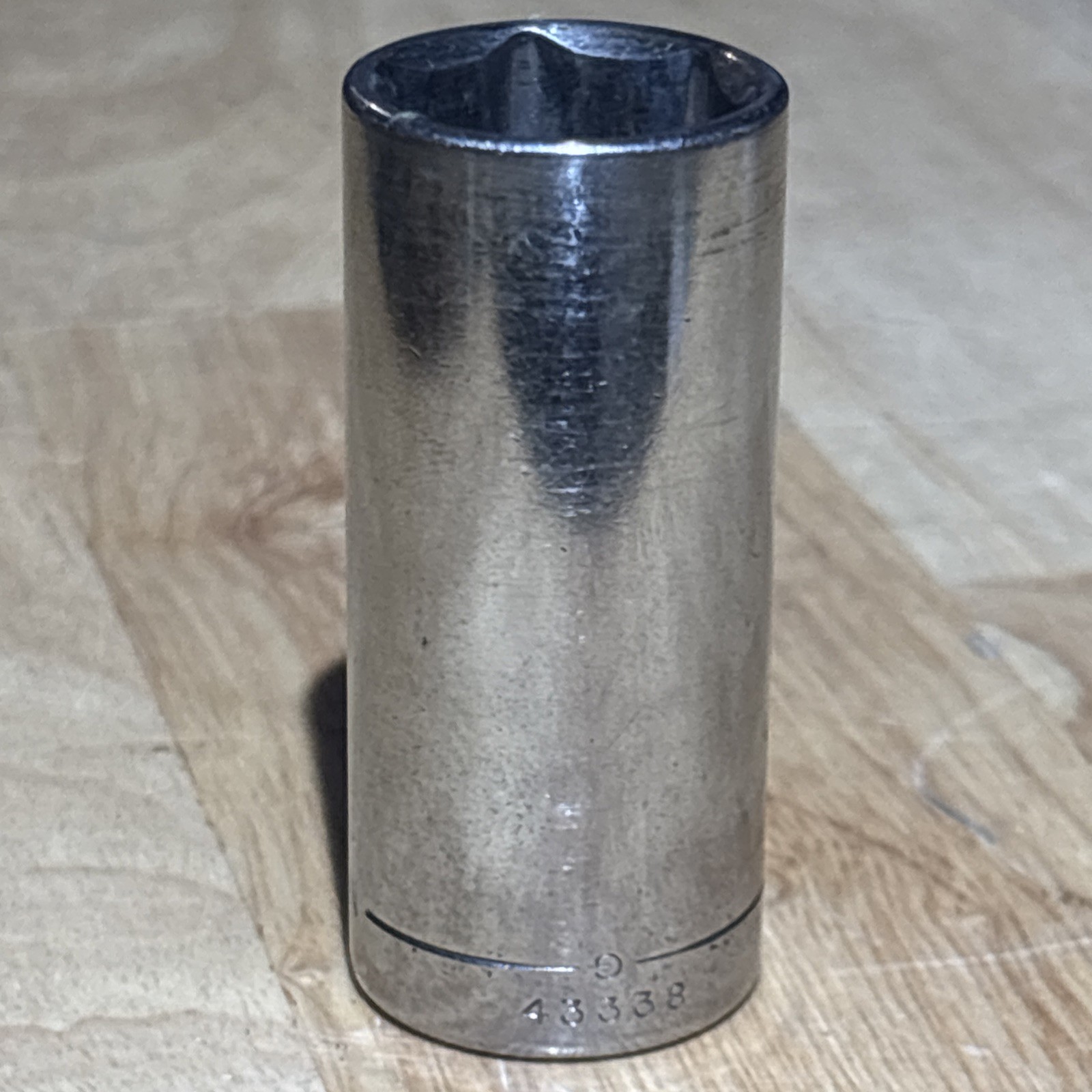 Craftsman 13/16" Deep Socket 3/8" Drive 6 Point Inverted G Series 43338 USA