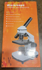 100X-2000X Compound Microscope LED Student Science Lab Kit w/ Accessories NEW