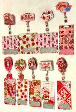 Strawberry Shortcake Retractable Badge Reel Buddy ID Holder