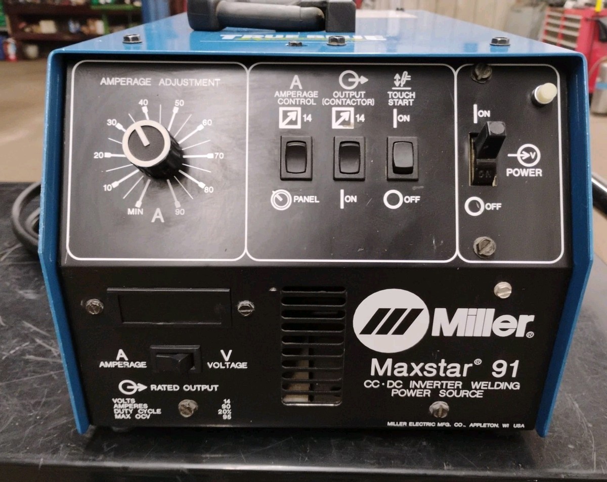 Miller Maxstar 91 Inverter Welding Power Source MIG Welder | eBay