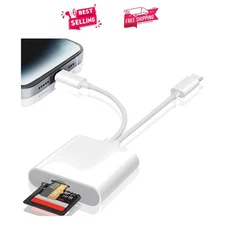 Compact High-Speed SD Card Reader for iPhone & Android - Photography Essential