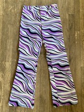 Women's Bell Bottom Hippie Pants 70's Style, Size M
