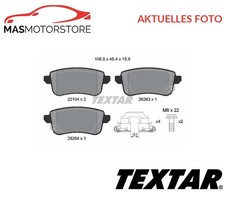 SATZ BREMSBELÄGE BREMSKLÖTZE TEXTAR 2210401 A FÜR RENAULT CAPTUR II,ZOE