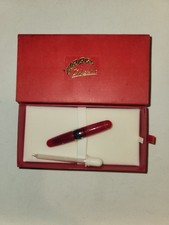 Stipula Passaporto Penna Stipula Rara Versione Cristallo Rosso Made in Italy No Carrello