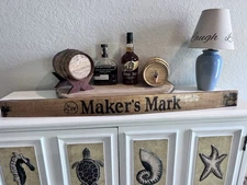 Maker’s Mark Reclaimed Bourbon Barrel Stave Gift For Bourbon Lover Enthusiasts