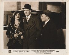 SKIN GAME ORIGINAL BRITISH LOBBY CARD ALFRED HITCHCOCK 1931 VERY RARE