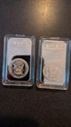 2x APMEX 1 oz Troy .999 Fine Silver Bars