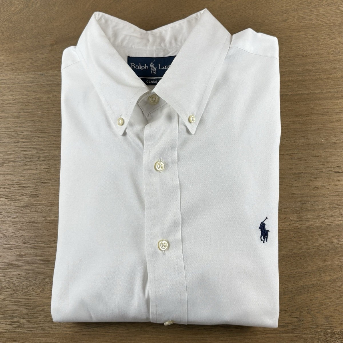 Polo Ralph Lauren L/S Button Shirt Oxford Chambray OCBD Flesh Pony