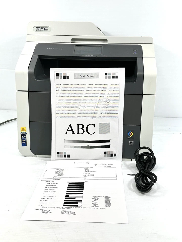 Brother MFC-9330CDW All-In-One -low Count 13700 Pgs-%100 Belts Units, Tested - Image 4 of 4