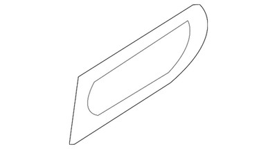 Genuine Nissan Cap Gasket 80654-1HL0A
