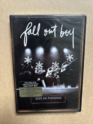Fall Out Boy Live In Phoenix  DVD, 2008 NEW Htf