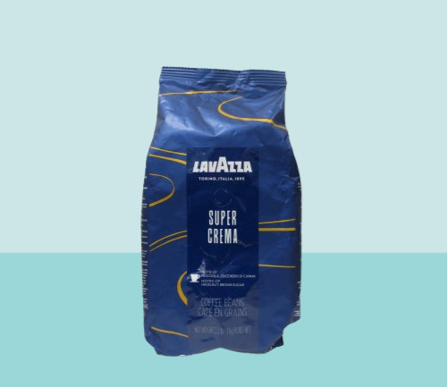 LAVAZZA SUPER CREMA ROAST WHOLE BEAN COFFEE 2.2 LB NWOB