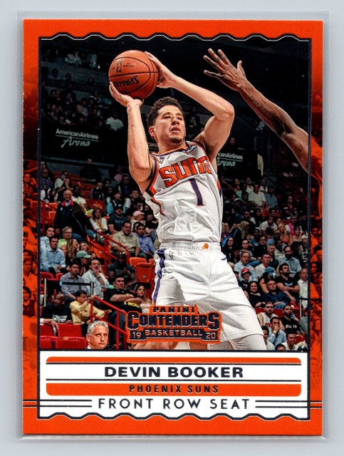 2019-20 Panini Contenders #18 Devin Booker Front Row Seat Phoenix Suns