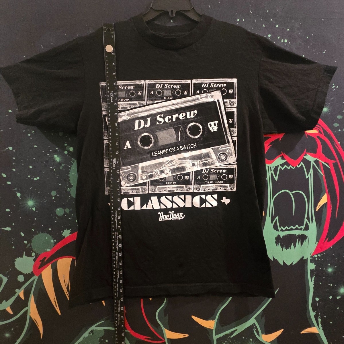 Screwed Up S.U.C DJ Screw バスパン DJ SCREW CLASSICS One Deep Screw Tapes SUC Screwed Up Click Shirt