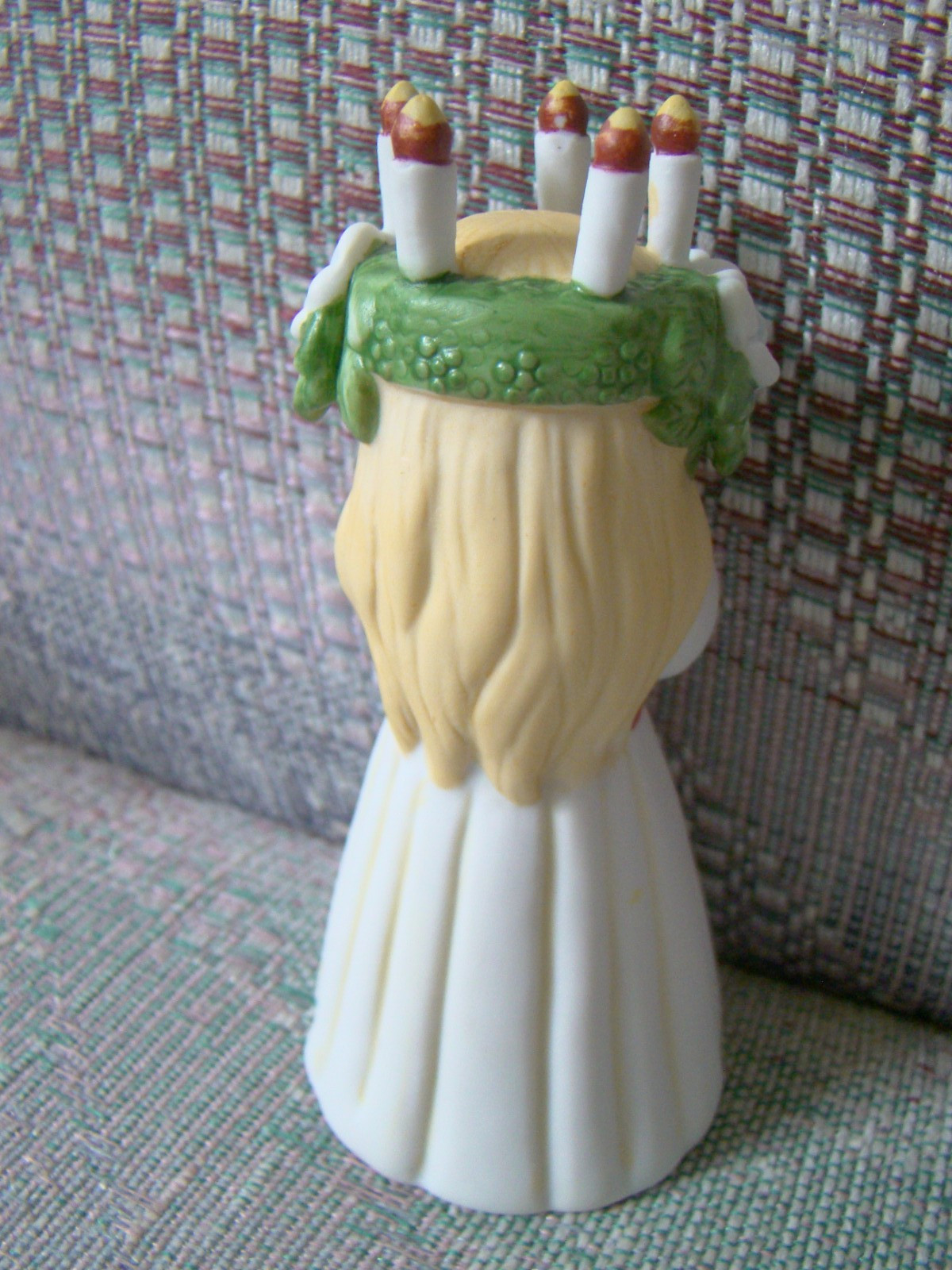 Swedish St Lucia & Starboy figurines design by Jenny Nystrom Santa Lucia Sweden