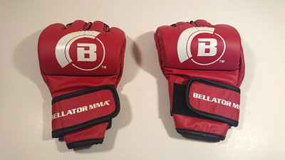 Rare Official Bellator Everlast MMA Red Gloves - Size XL - UFC