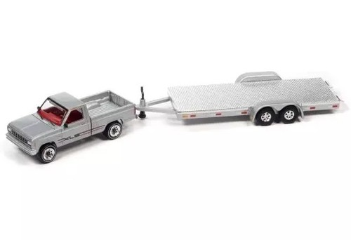 Mini car 164 1983 Ford Ranger Silver & Open Trailer Silver JLSP316B] | eBay