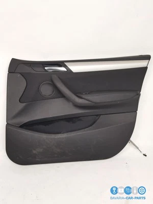 Original BMW  F25 F26  Türverkleidung Stoff vorn rechts 7394510 SCHWARZ - Bild 1 von 4