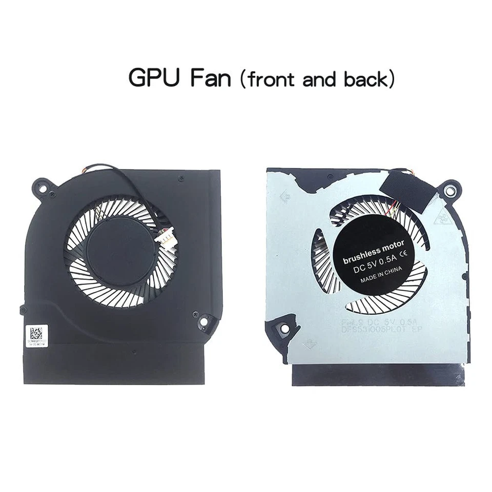 CPU & GPU Cooling Fan For ACER Nitro 5 AN517-41 AN517-52 AN517-54 AN515-44 - Image 4 of 4