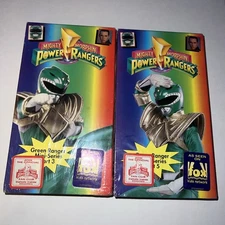 Mighty Morphin Power Rangers: Green With Evil- Parts 3 & 5 VHS Tape 1994 Sealed