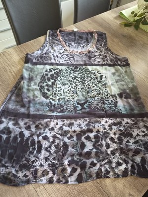 Liberty Longshirt XXL Größe 46/48 Schwarz-bunt Top Zustand Gebraucht Wie Neu