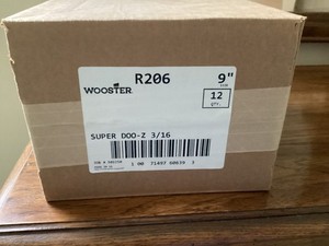 WOOSTER 9 INCH R206 3/16 SUPER DOO-Z ROLLER COVERS 12 PACK