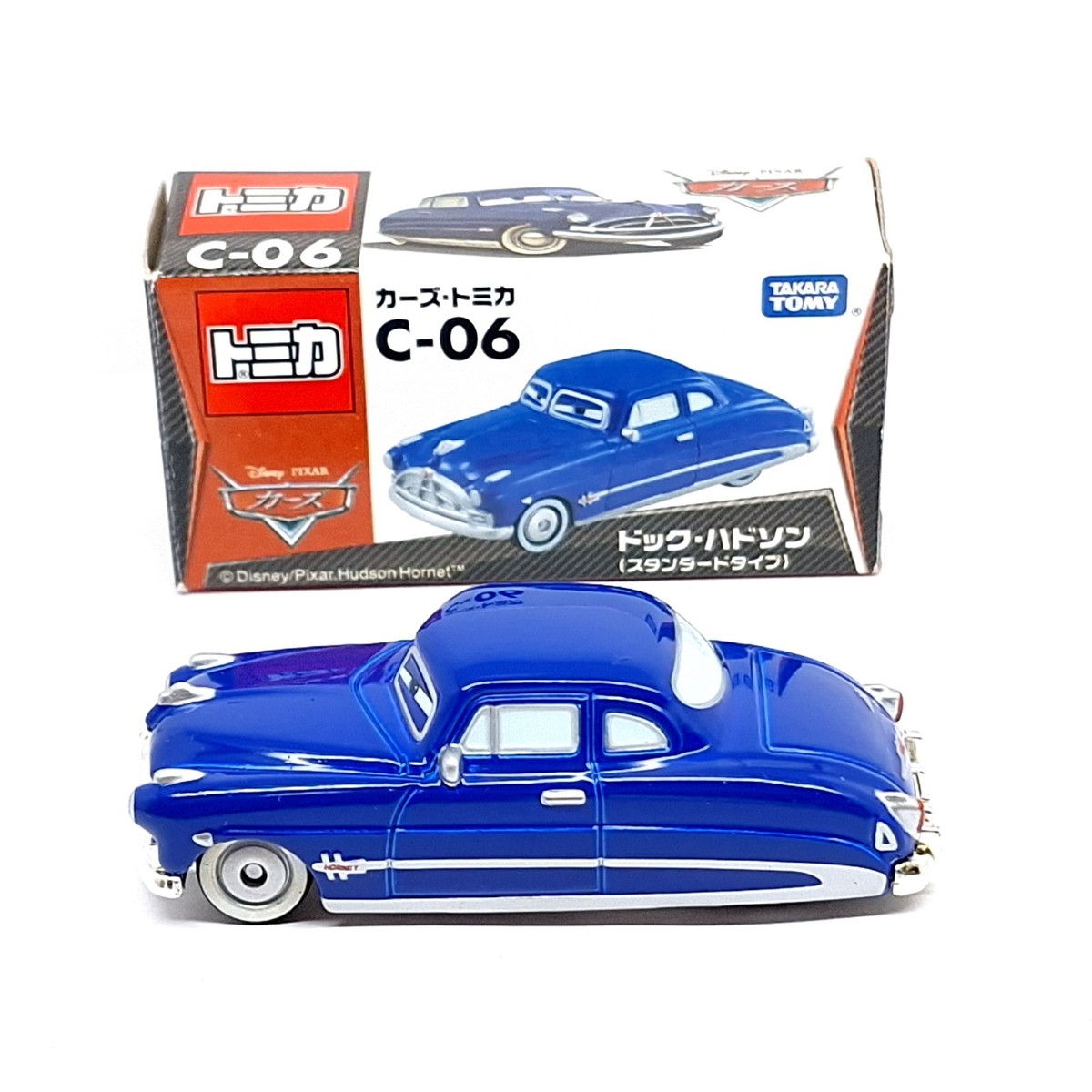 Tomica Disney C-06 CARS Doc Hudson New TAKARA TOMY Pixar DIECAST Tomica Disney C-06 CARS Doc Hudson New TAKARA TOMY Pixar DIECAST