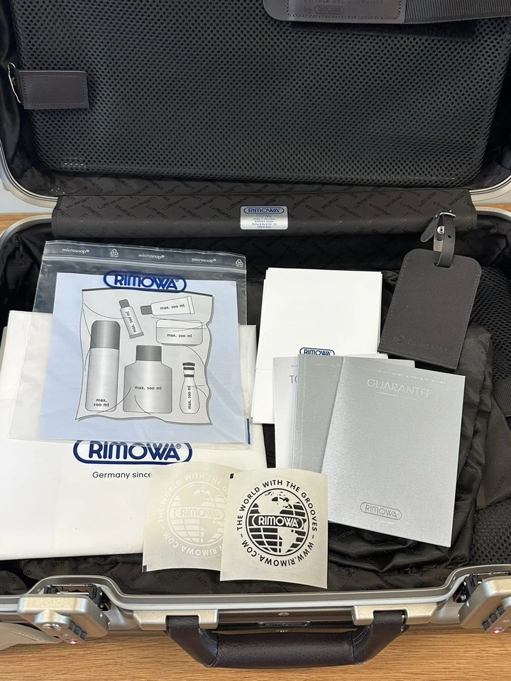 Rimowa Lufthansa Topas Privat Jet Cabin Trolley 2 Rollen (pre LVMH) 32 Liter NEU - Bild 2 von 4