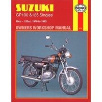 Suzuki Motorrad GP100 125 Singles (1978-1993) Werkstatthandbuch Haynes