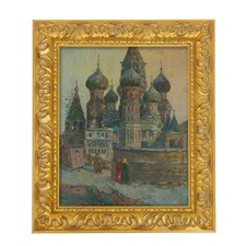 HUACANVAS 14x18 Ornate Gold Wood Canvas Frame for Canvas Painting