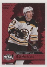 2020-21 Skybox Metal Universe PMG Red 18/90 Brad Marchand #63 07vd
