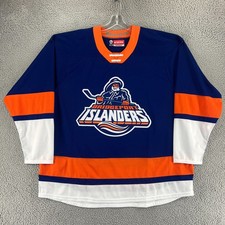 Bridgeport Islanders Jersey Mens 2XL Blue AHL Hockey CCM Authentic NWOT