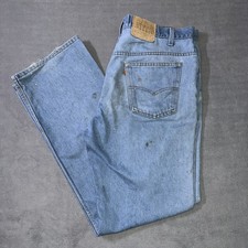 Vintage Levi  s Orange Tab Blue Denim Jeans 38x32 Light Wash Men  s Pants