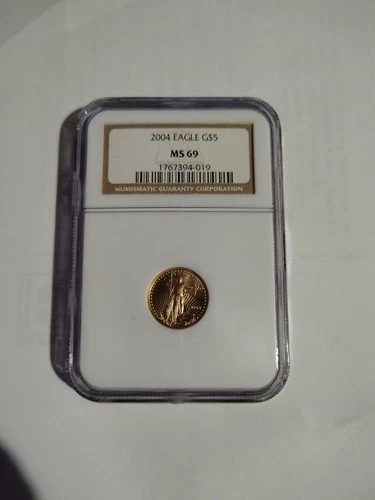 2024 US $5 Gold Eagle 1/10th NGC MS69