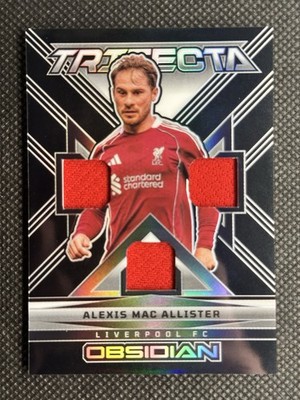 Alexis Mac Allister 2025-26 Panini Obsidian Trifecta Triple Patch /199