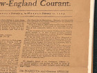 FRAMED 1856 FACSCIMILE OF BEN FRANKLIN'S 1723 1st PRINTING - NEW ENGLAND COURANT — photo 6