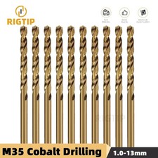 Titan Spiralbohrer Werkzeuge HSS M1-12 Metall Länge Spiralbohrer metrisch