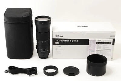 [Inutilisé] SIGMA Contemporary 150-600mm F5-6.3 DG OS HSM Canon EF du JAPON - Photo 1/4