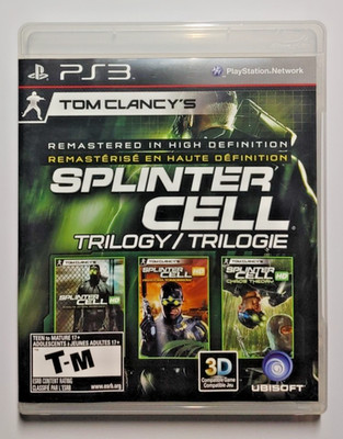 Splinter Cell Trilogy PlayStation 3 CIB Tested Complete In Box PS3