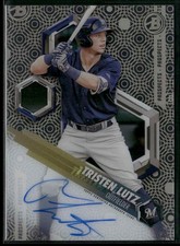 TRISTEN LUTZ 2018 BOWMAN HIGH TEK AUTO BREWERS PROSPECT