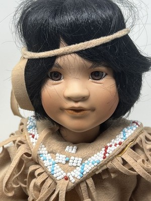 Georgetown Collection Quick Fox Doll by Linda Mason 1993 Native American 