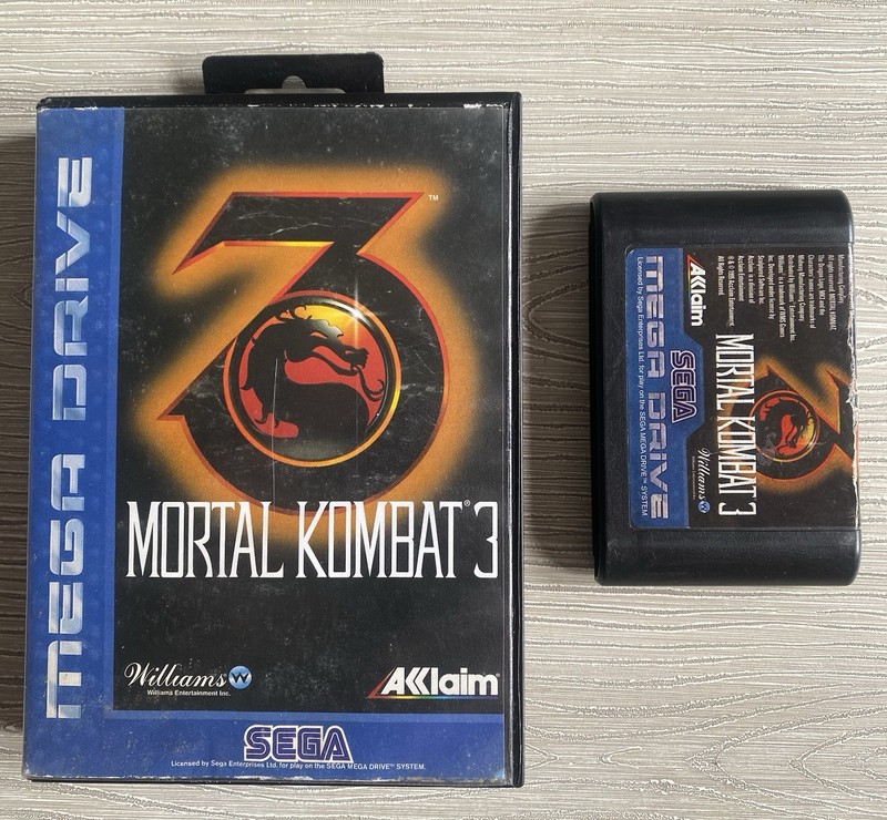 Mortal Kombat 3 Sega Mega Drive