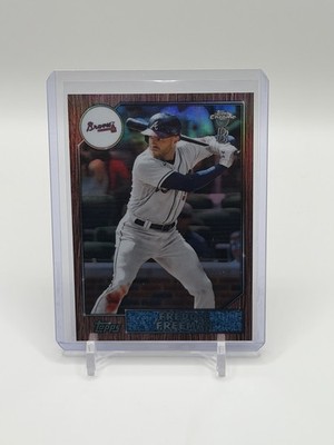 2022 Topps Chrome Ben Baller Freddie Freeman Rose Gold Refractor 10/10 Bookend📕
