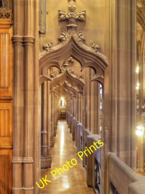 Foto 6x4 Galerie über dem Lesesaal, John Rylands Bibliothek Manchester c2015