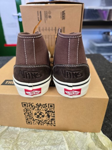 Vans trainers size 3.5 UK Brown - Unisex - Harry Bryant Destruct Mid V - BNIB - Picture 4 of 9