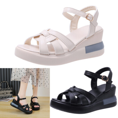 Damen Orthopädische Sandalen Hausschuhe Freizeit Sommer Peep Toe Schuhe DE