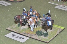 25mm NAPOLEONIC / FRENCH - GENERAL & ESCORT - (3224)