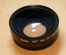 52mm Vivitar 0.43X Wide Angle Lens HD MC AF High Definition w/ macro