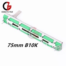 75mm Behringer Mixer Fader B103 B10K Dual Double Straight Slide Potentiometer